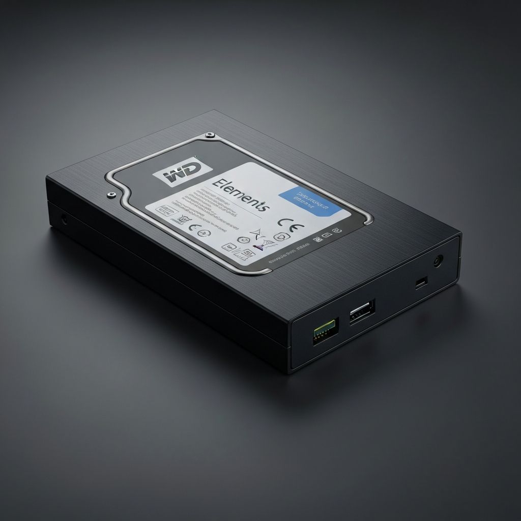 WD Elements Desktop Hard Drive